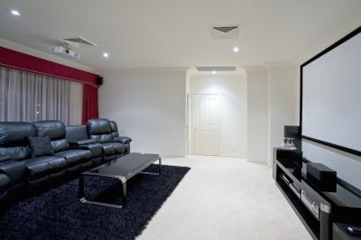 Projector Wall Mounting in a Home Theater